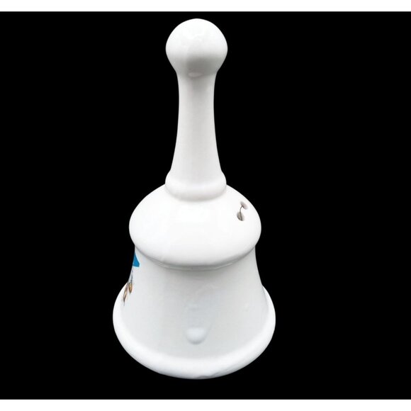 Porcelain Bell Gulf Shores Vintage Travel Souvenir 5 Inch Beach Shells Starfish - Picture 5 of 15